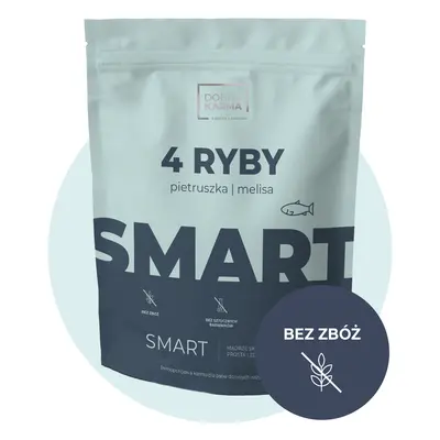 LINIA SMART 4 ryby - śledź | makrela | szprotka | dorsz 2 kg