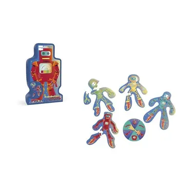 Scratch, Gra ze spinerem Puzzle Roboty