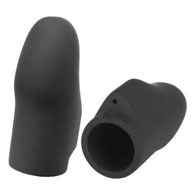 Nakładki na palce do elektrostymulacji - ElectraStim Silicone Noir Explorer Finger Sleeves