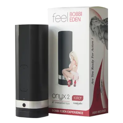 Masturbator teledildoniczny CYBERSEKS VR - Kiiroo Onyx 2 Teledildonic Masturbator Bobbi Eden