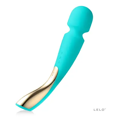 Ekskluzywny masażer łechtaczki różdżka do ciała - Lelo Smart Wand 2 Medium  Niebieski