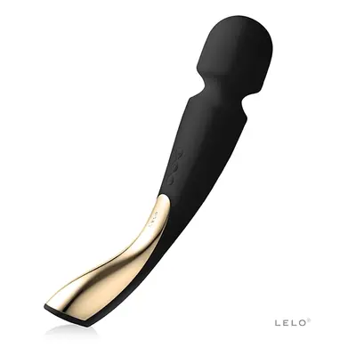 Ekskluzywny masażer łechtaczki różdżka do ciała - Lelo Smart Wand 2 Medium  Czarny