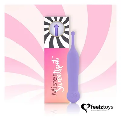 Masażer łechtaczki rotacyjny - Feelztoys Mister Sweetspot Clitoral Vibrator   Fioletowy