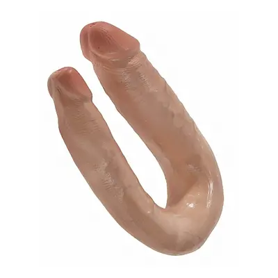 Pipedream King Cock - dildo PODWÓJNE JAK PRAWDZIWE naturalne 12cm (5") - MAŁE