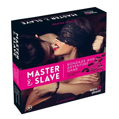 Gra erotyczna BDSM 10 elementów - Master & Slave Bondage Game PL