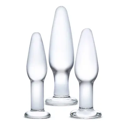 Zestaw korków analnych - Glas Anal Set Anal Training Set