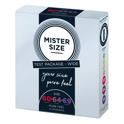 MISTER SIZE - TEST BOX PREZERWATYWY ROZMIAR 60-64-69 (XL/XXL/XXXL) 3 PREZERWATYWY