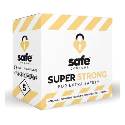 Prezerwatywy wzmocnione - Safe Strong Condoms 5 szt