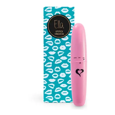 Nieduży wibrator jak szminka - FeelzToys Ella Lipstick Vibrator  Różowy