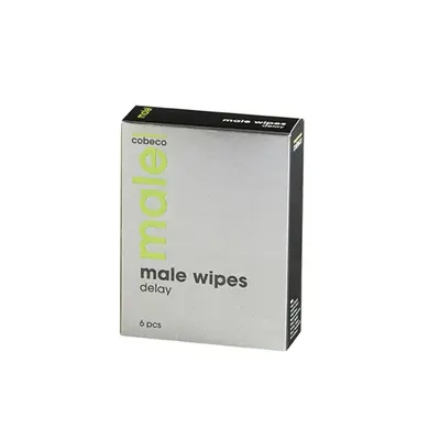 Chusteczki opóźniające - Male Wipes Delay 6 x 2,5 ml