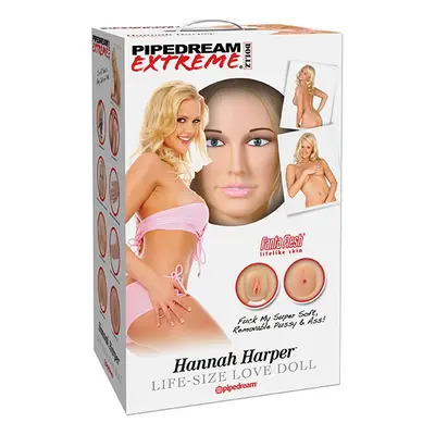 Lalka dmuchana premium -  Pipedream Extreme Dollz Hannah Harper Life-Size Love Doll