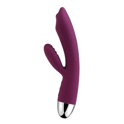 Wibrator do stymulacji punktu G - Svakom Trysta Rabbit Vibrator  Fioletowy