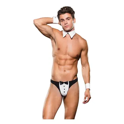 Erotyczna bielizna męska jak smoking - Envy Tuxedo With Cuffs/Collar 3 Pc L/XL