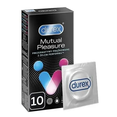 Prezerwatywy z wypustkami i lubrykantem opóźniającym stosunek Durex 10 szt.