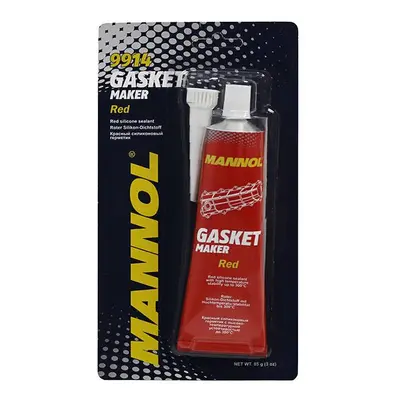 Sylikon do silnika Mannol Gasket Marker 85g - wysoko temperaturowy 300 C- czerwony - 9914