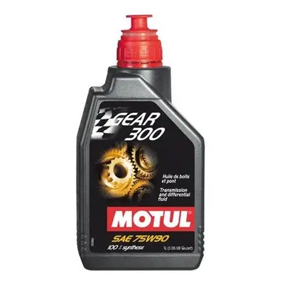 Olej do skrzyni biegów oraz mostów MOTUL GEAR 300 75W90 1L - syntetyczny - OMGEAR30075W901L