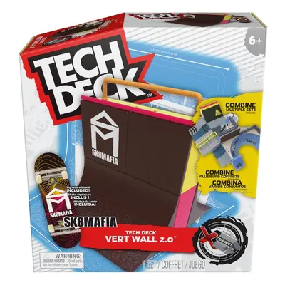 Tech Deck Xconnect Skatepark Mafia Vert Wall