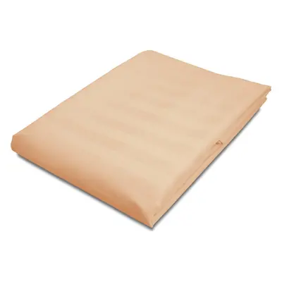 Darymex Prześcieradło satyna bambusowo-bawełniana STRIPE BEIGE/220x260