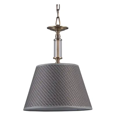 Lampa wisząca Italux Zanobi klasyczna mosiądz (PND-43272-1)