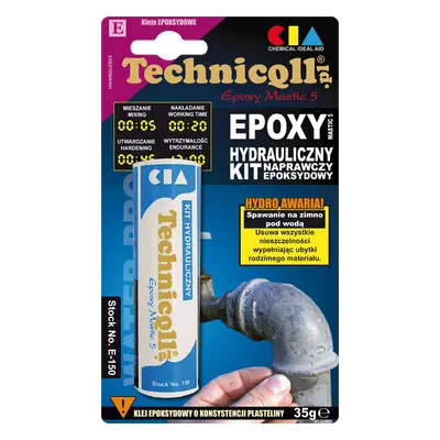 Technicqll Kit epoksydowy hydrauliczny 35g E-150