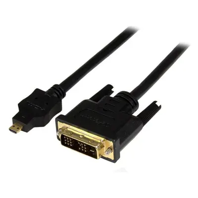 Kabel StarTech HDMI Micro - DVI-D 1m czarny (HDDDVIMM1M)