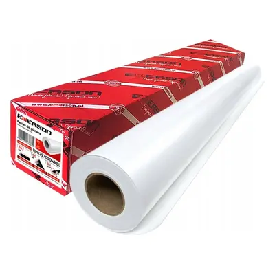 Emerson Papier do plotera 420mm x100m 80g EMERSON rp0420100wk80 gilza 50mm 2szt