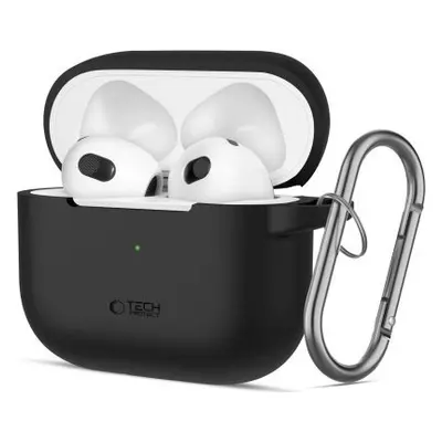 Tech-Protect TECH-PROTECT SILICONE HOOK APPLE AIRPODS BLACK