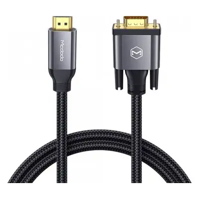 Kabel Mcdodo HDMI - D-Sub (VGA) 2m szary (79827)