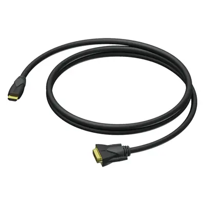 Kabel Procab HDMI - DVI-D 3m czarny (CLV160/3)