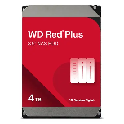 Dysk serwerowy WD Red Plus 4TB 3.5'' SATA III (6 Gb/s) (WD40EFPX)