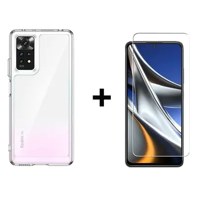 Braders Etui Braders z żelową ramką + Szkło Ochronne do Xiaomi Redmi Note Pro