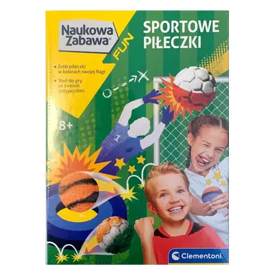 Clementoni Zestaw naukowy Sportowe piłeczki