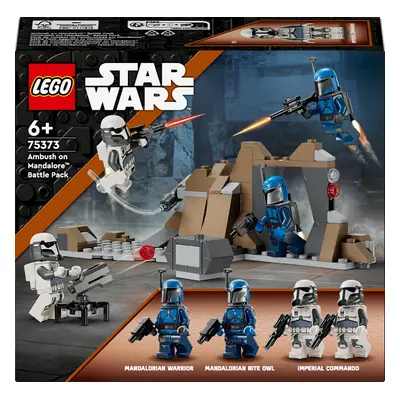 LEGO Star Wars Zasadzka na Mandalorze™ — zestaw bitewny (75373)