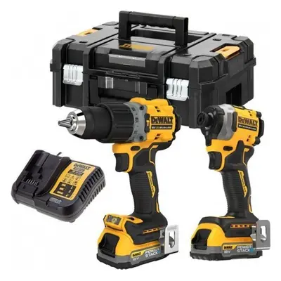 Dewalt ZESTAW WKRĘTARKA DCD805 + ZAKRĘTARKA DCF850 18V 2*1.7AH