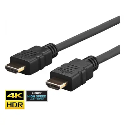 Kabel zasilający VivoLink Vivolink PROHDMIHD12.5 kabel HDMI 12,5 m HDMI Typu A (Standard) Czarny