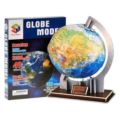 Jokomisiada GLOBUS 3D PRZESTRZENNE Puzzle elementy ZA0936