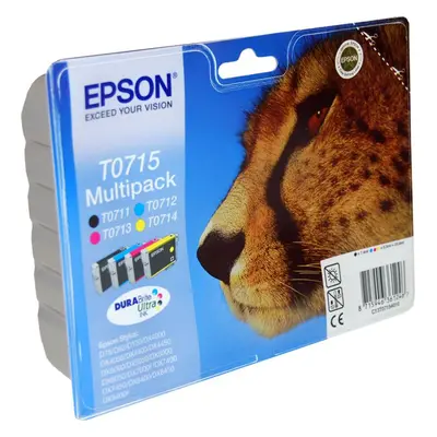 Tusz Epson tusze T0715 / C13T07174010 (cyan, magenta, yellow, black)