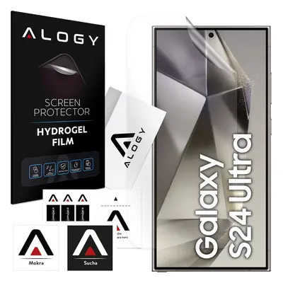 Alogy Folia Hydrożelowa do Samsung Galaxy S24 Ultra ochronna na telefon na ekran Alogy Hydrogel 