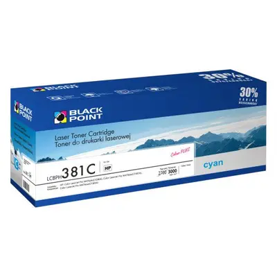 Toner Black Point LCBPH381C Cyan Zamiennik 312A (LCBPH381C)