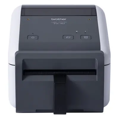 Drukarka etykiet Brother BROTHER TD4420DNF 4inch 203dpi Linerless Desktop Printer TD-4D LAN/Cutt