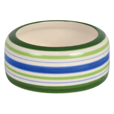 Trixie Miska ceramiczna dla chomika zielone paski - 50ml 8cm