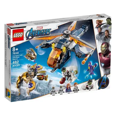 LEGO Marvel Upadek helikoptera Hulka (76144)