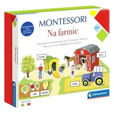 Clementoni Gra Montessori na Farmie