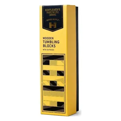 Gentlemens Hardware Gra yenga Wooden Tumbling Blocks