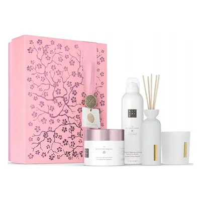 Rituals RITUALS SET (THE RITUAL OF SAKURA CANDLE 140G + BODY CREAM 200ML + MINI FRAGRANCE STICKS