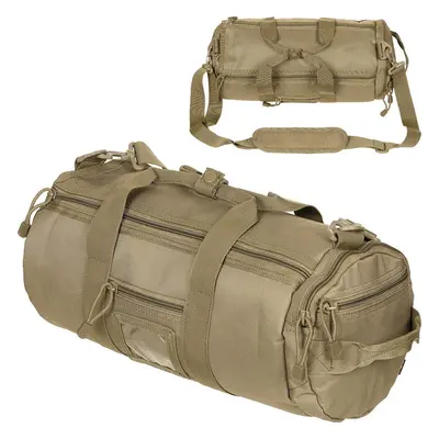 MFH Mała okrągła torba na ramię "Molle" coyote tan