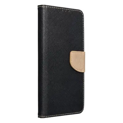 OEM Kabura FANCY Book do XIAOMI Redmi 13c / POCO C65 czarno złoty