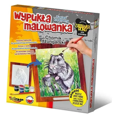 Wypukła malowanka Futrzak Chomik dżungalski