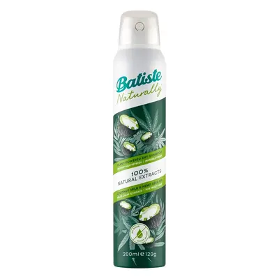 Batiste BATISTE Naturally Suchy Szampon do włosów z Mlekiem Kokosowym i Olejem z Konopii 200ml