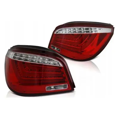 Lampy diodowe Bmw E60 LCI red white led bar